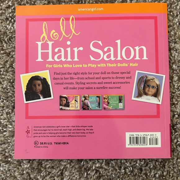 American Girl Doll Hair Salon Book - Picture 2 of 3